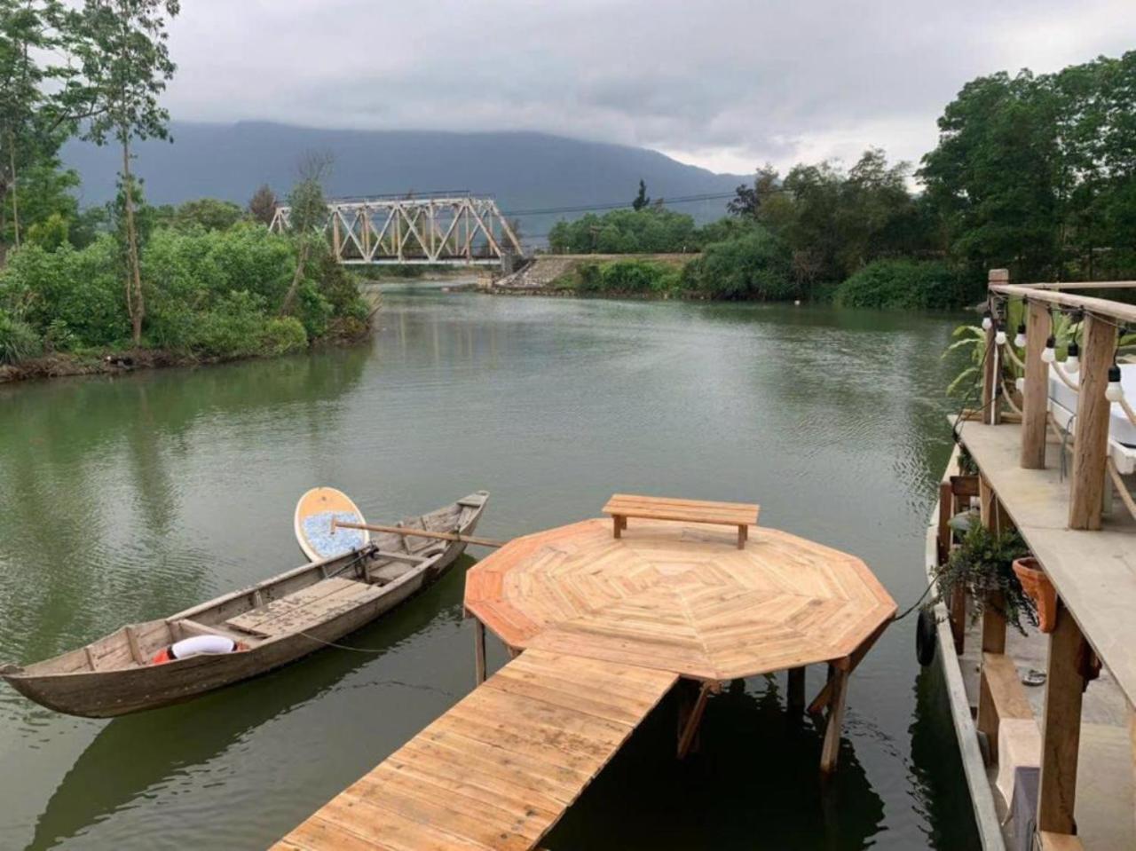 Homie Hava Homestay Lang Co Bagian luar foto