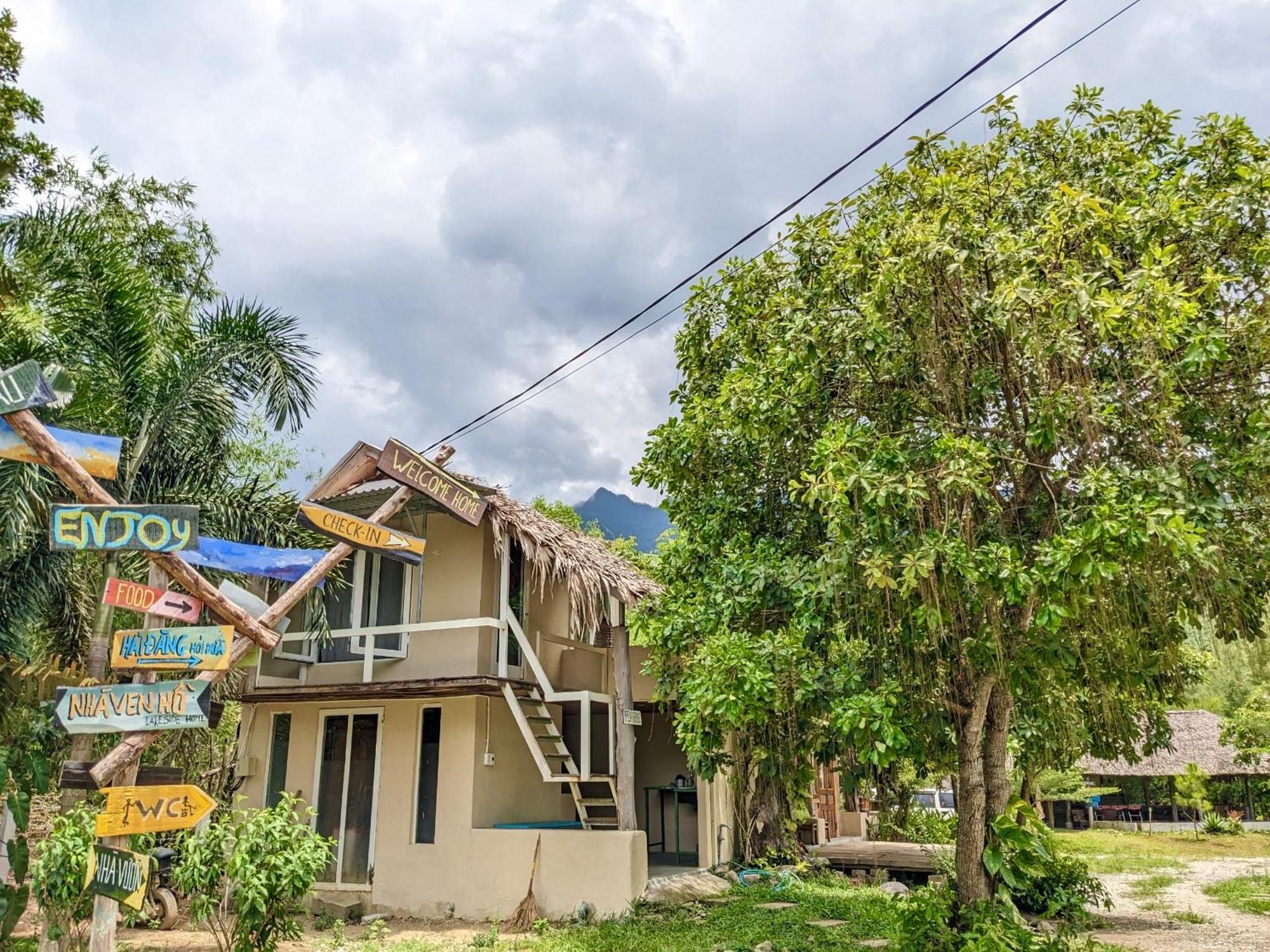 Homie Hava Homestay Lang Co Bagian luar foto