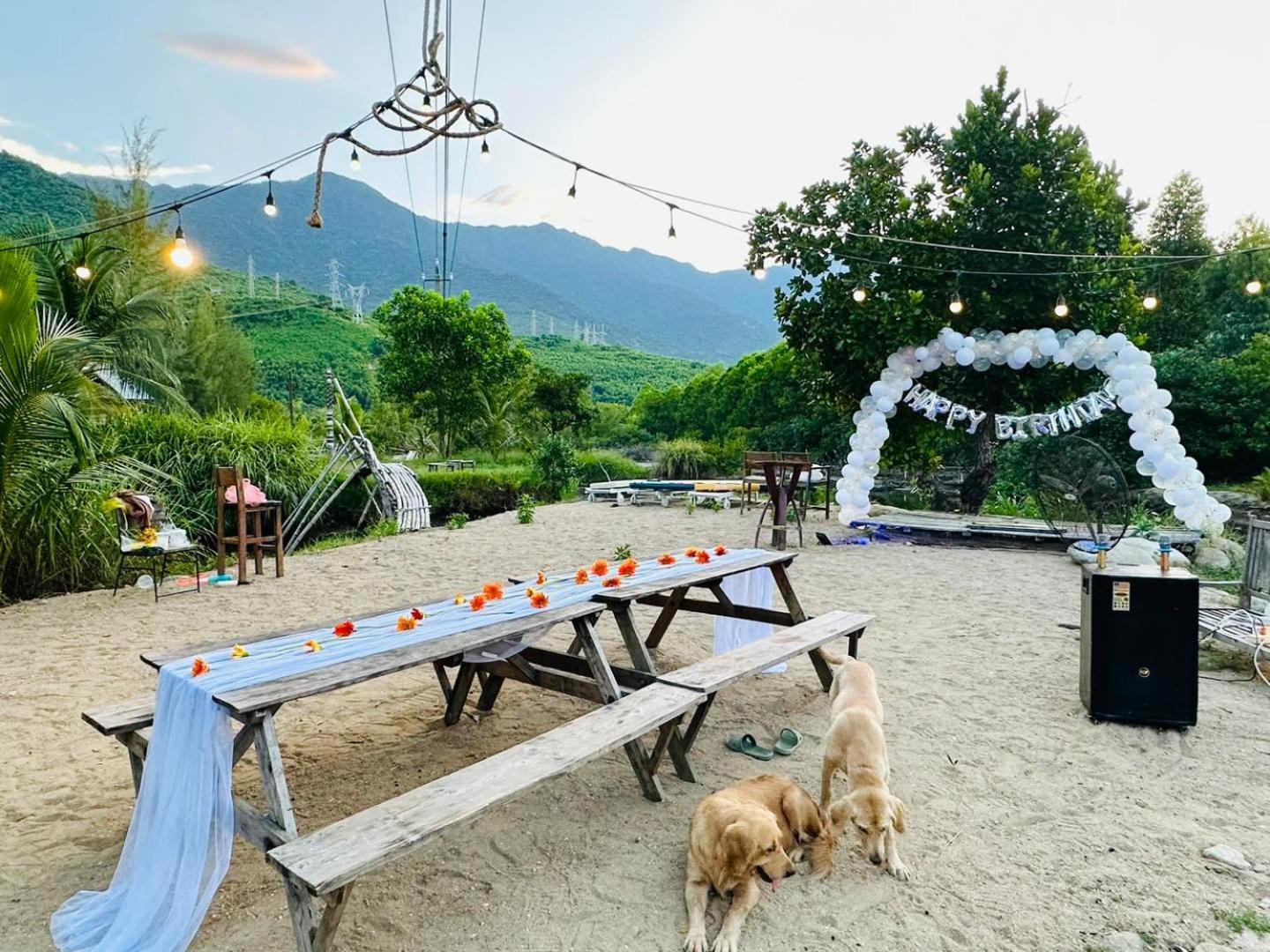 Homie Hava Homestay Lang Co Bagian luar foto